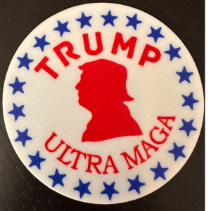 Trump 3D Printed Coasters - Set of 4